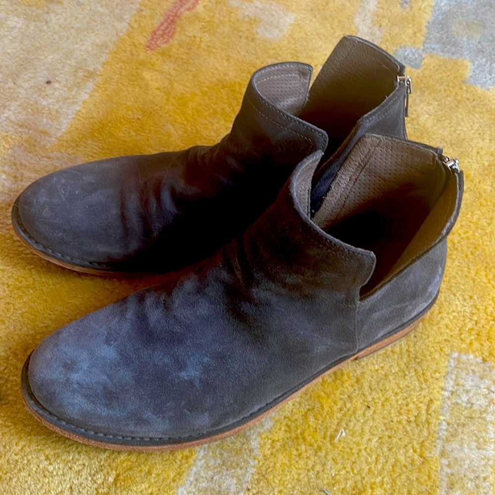 low grey bootie by Vero Cuoio made in Italy Officine CREATIVE size 40